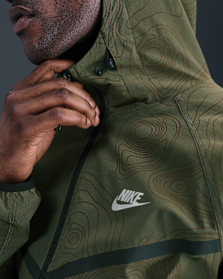Nike Tech Men's Full-Zip Woven Windrunner Jacket. Nike.com
